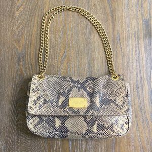 Michael Kors Snakeskin Shoulder Bag